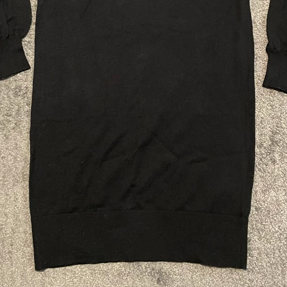 Club Monaco Madisson Sweater Dress in Black - Picture 4 of 5